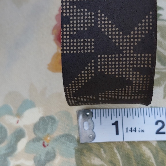 Michael Kors Bedford Gold and Brown Platform Wedge Sandals Women's size 11 - Picture 14 of 17